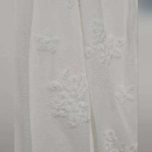 Mable White Eyelet Ruffle Mini Dress - Picture 11 of 16